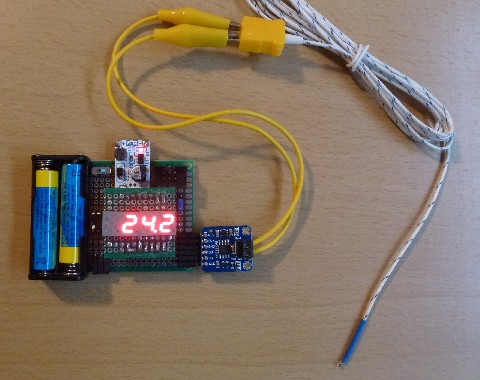 MAX31855 Controller board